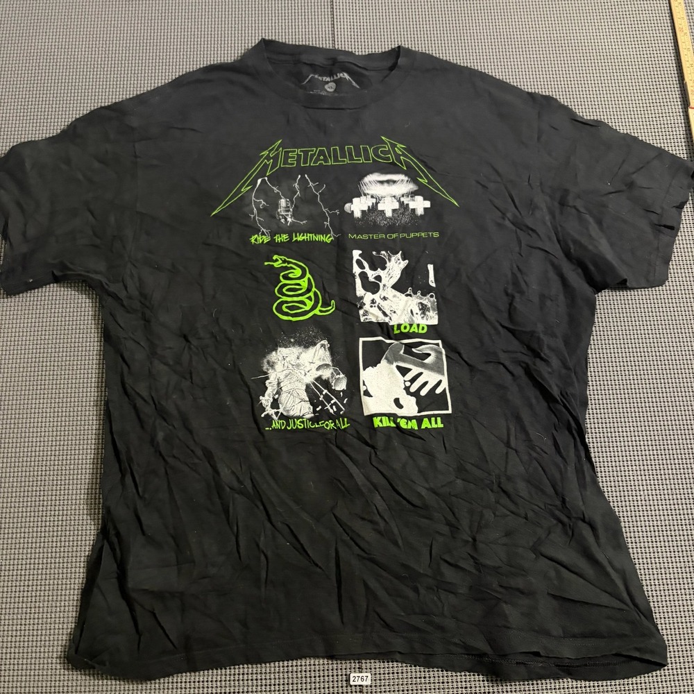 Metallica Graphic T-Shirt Black XL